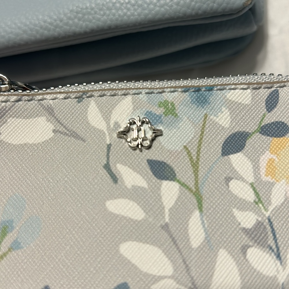 Nanette Lepore Light Blue Crossbody with Card Holder/Wallet - Picture 5 of 16
